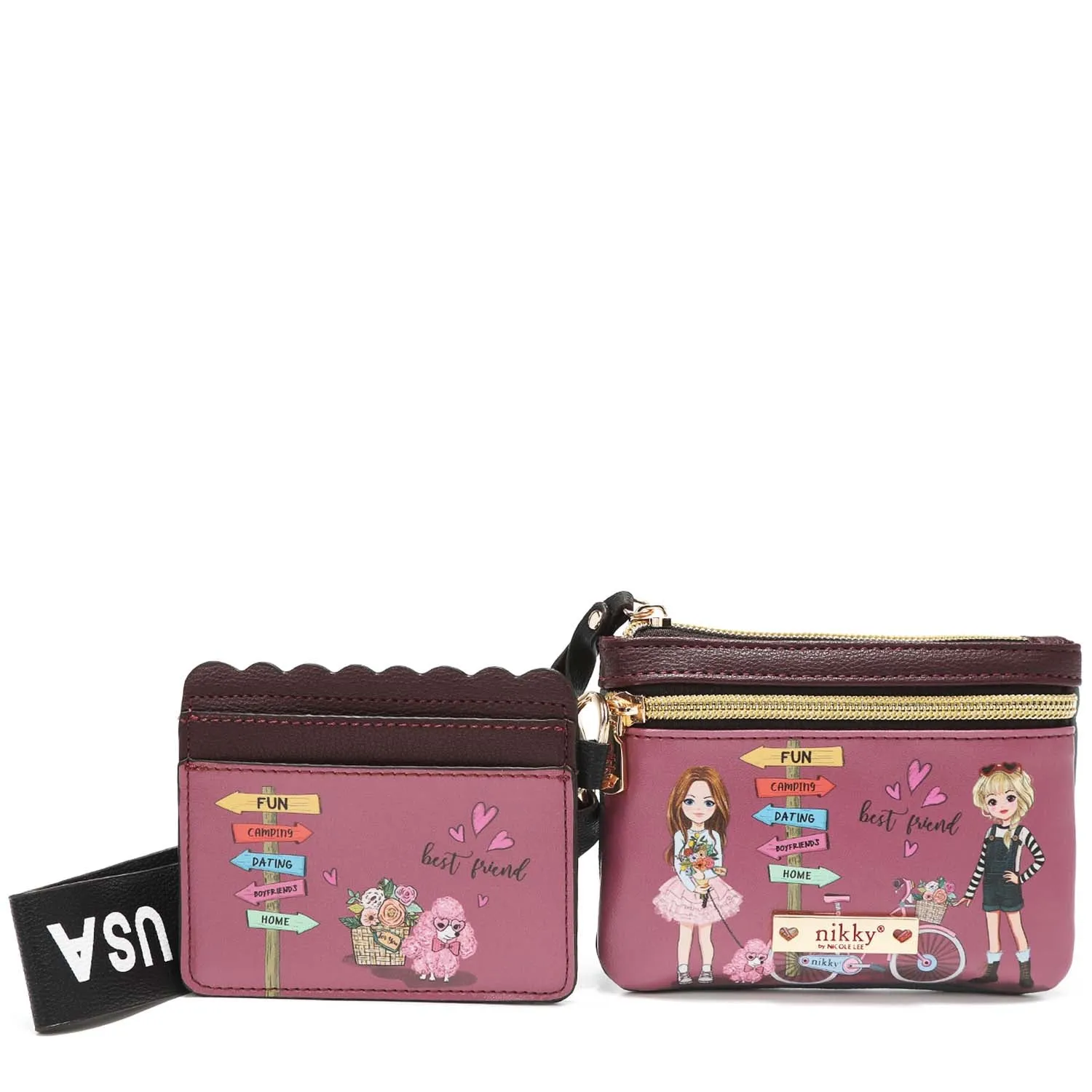 2 PC SET (CARD CASE & POUCH)