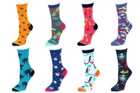 8 Pair Value Pack Women's Socks 1012