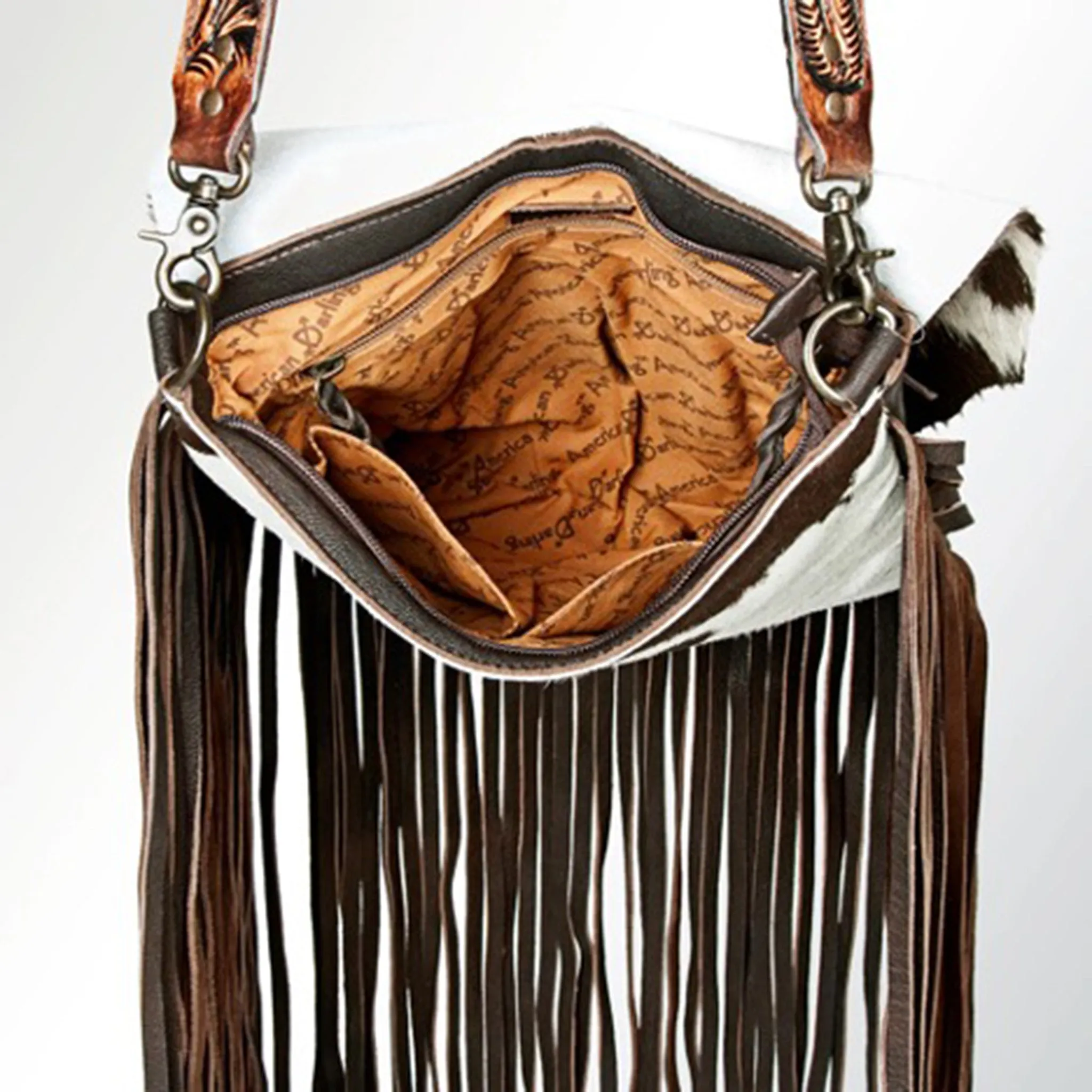 American Darling Hide Fringe Bag