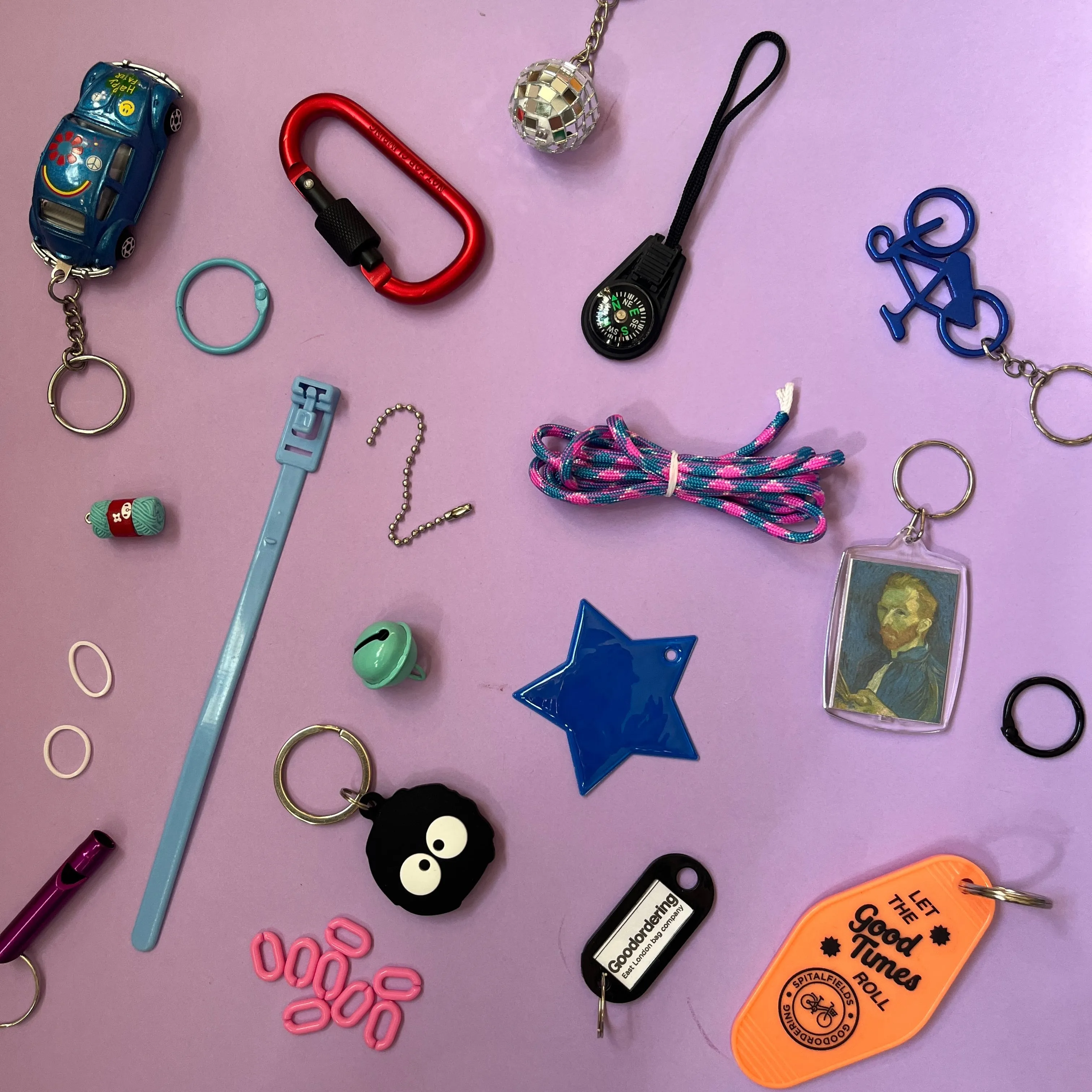 Bag charm DIY kit car