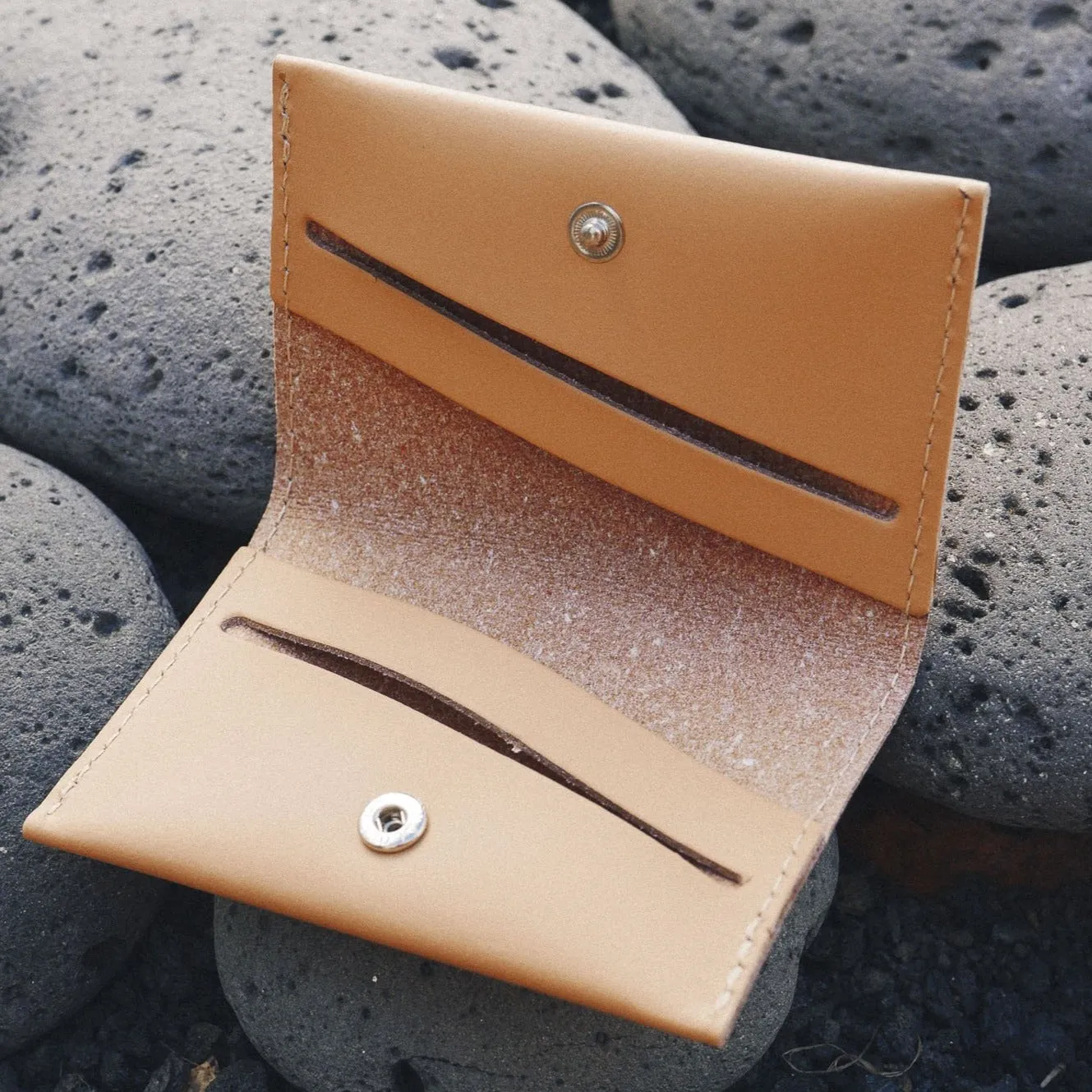 Bill Fold Wallet - Camel