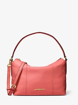 Brooke Medium Pebbled Leather Shoulder Bag