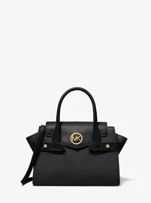 Carmen Medium Faux Leather Belted Satchel