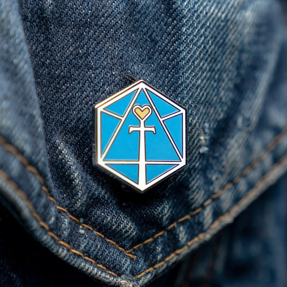 Critical Role Foundation Enamel Pin