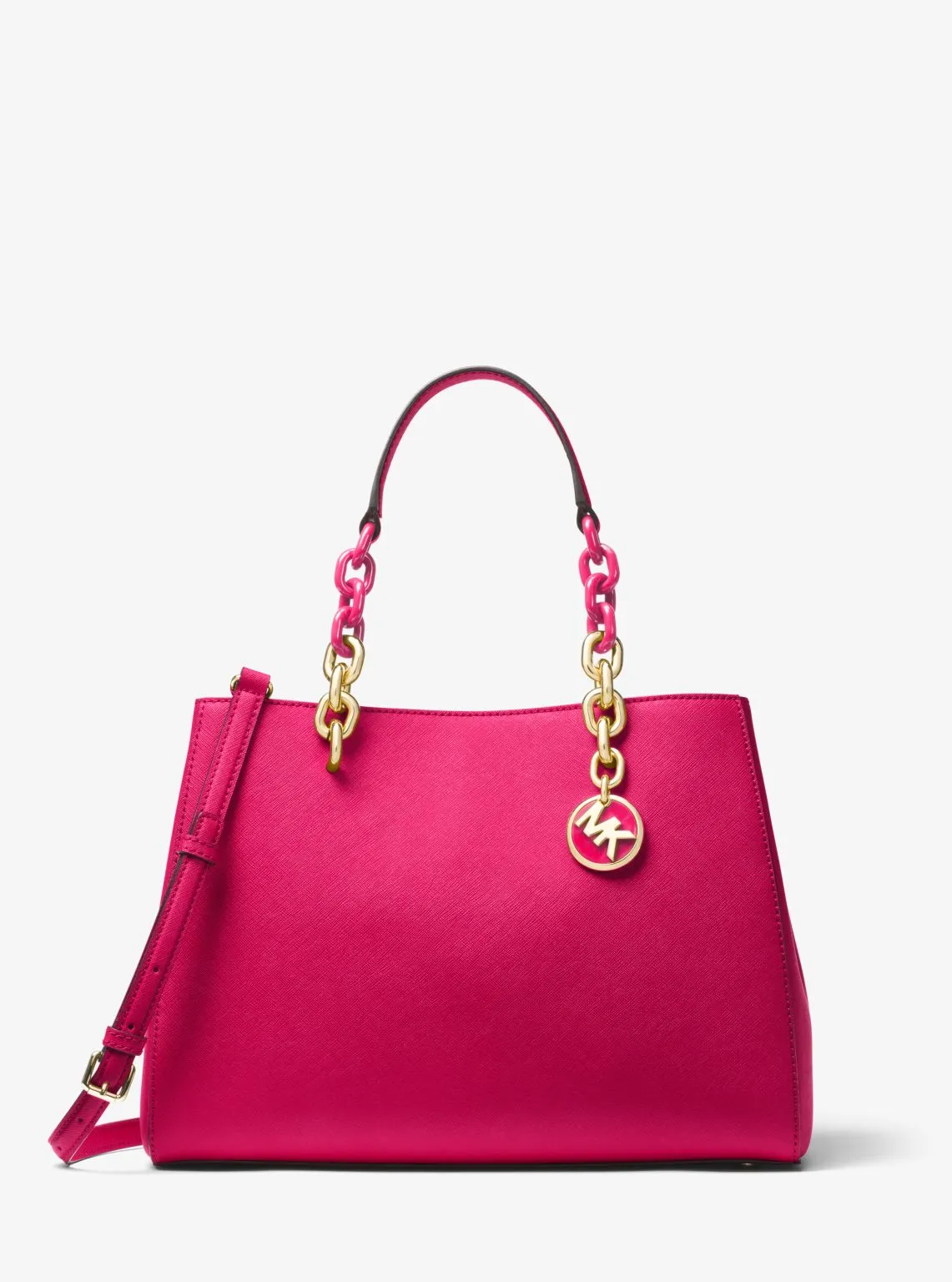 Cynthia Saffiano Leather Satchel