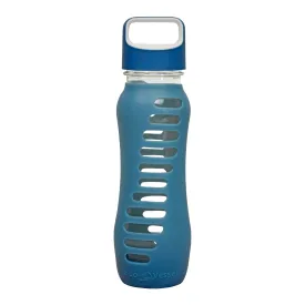 Eco Vessel Surf Recycled Glass Bottle With Silicone Sleeve