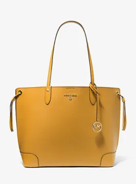 Edith Large Saffiano Leather Tote Bag