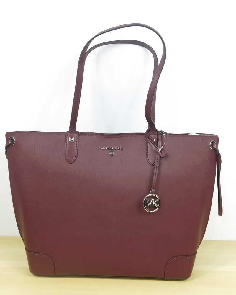 Edith Large Saffiano Leather Tote Bag