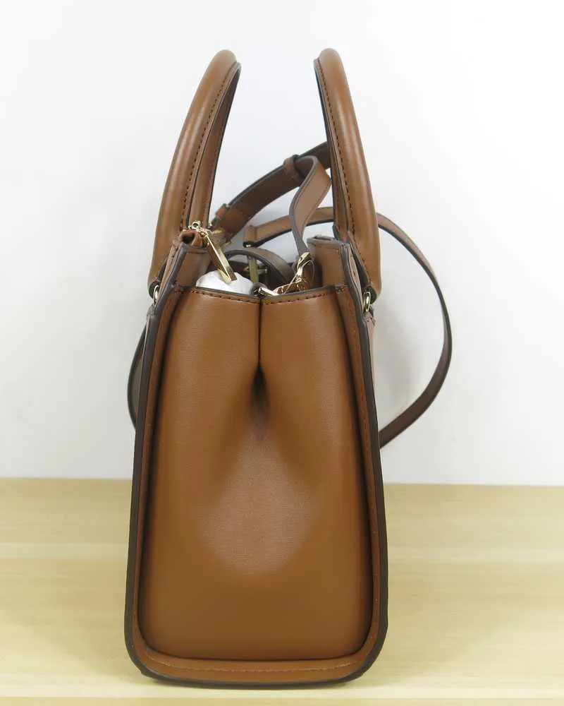 Everly Medium Saffiano Leather Satchel