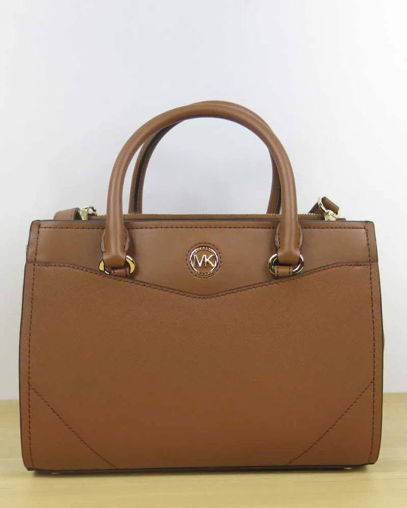 Everly Medium Saffiano Leather Satchel