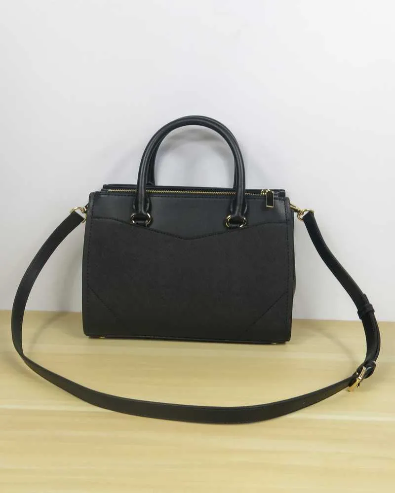 Everly Medium Saffiano Leather Satchel