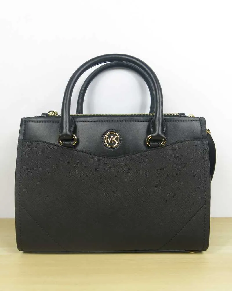 Everly Medium Saffiano Leather Satchel