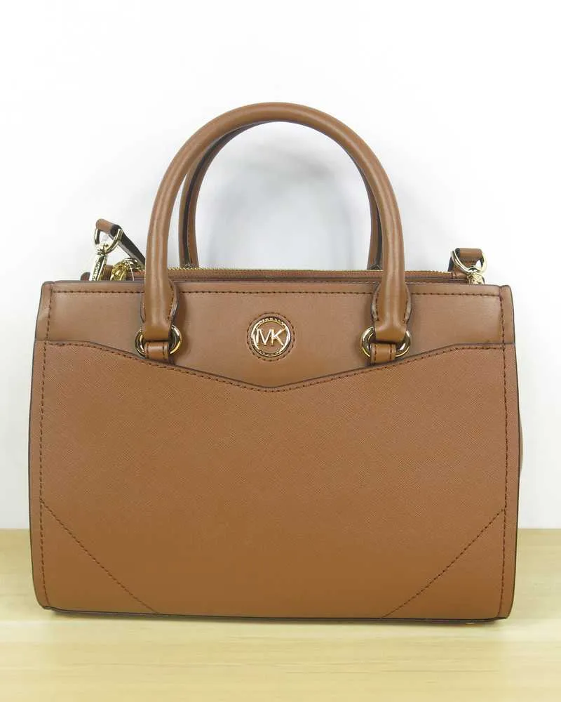 Everly Medium Saffiano Leather Satchel