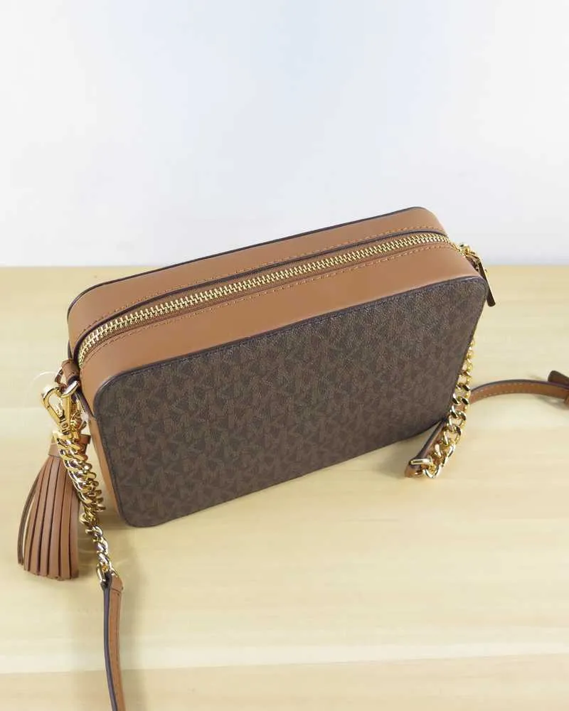 Ginny Medium Logo Crossbody Bag