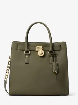 Hamilton Large Saffiano Leather Tote Bag