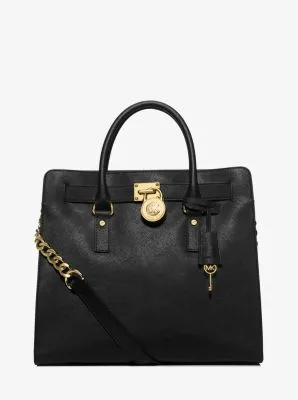 Hamilton Large Saffiano Leather Tote Bag