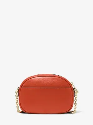 Jet Set Charm Small Pebbled Leather Crossbody Bag