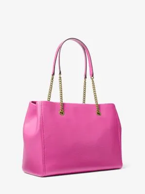 Jet Set Large Chain Tote Bag