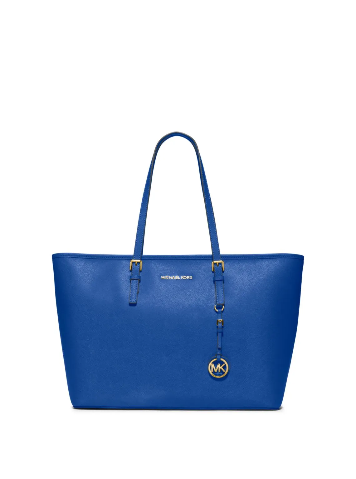 Jet Set Medium Saffiano Leather Top-Zip Tote Bag