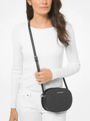 Jet Set Travel Medium Logo Crossbody Bag