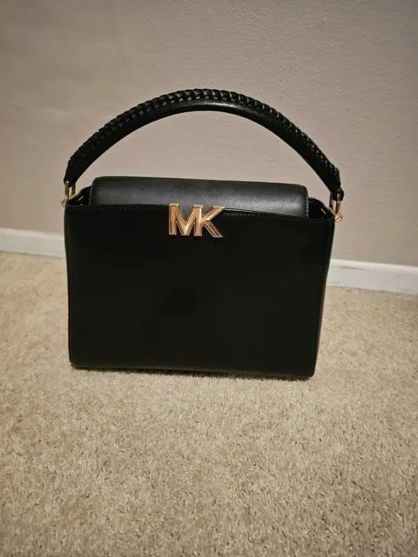 Karlie Medium Leather Satchel