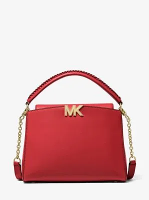 Karlie Medium Leather Satchel