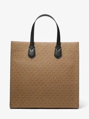 Kempner Large Logo Stripe Tote Bag