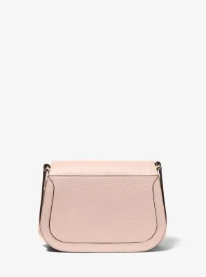 Lucie Small Pebbled Leather Crossbody Bag