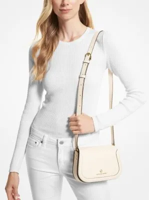 Lucie Small Pebbled Leather Crossbody Bag