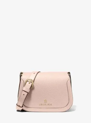 Lucie Small Pebbled Leather Crossbody Bag