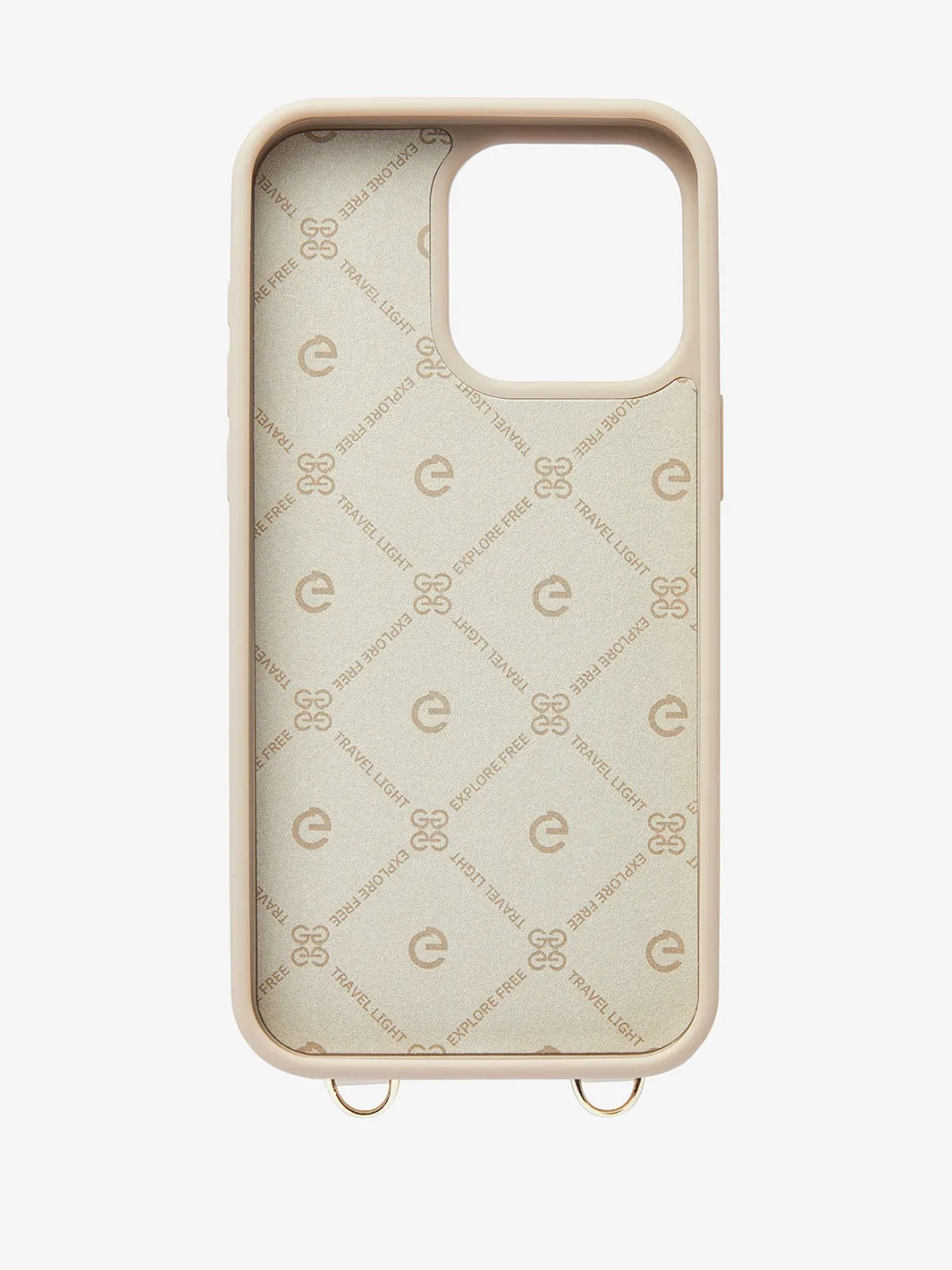 LuxeCharm- Argyle Phone Case with Adjustable Chain Strap