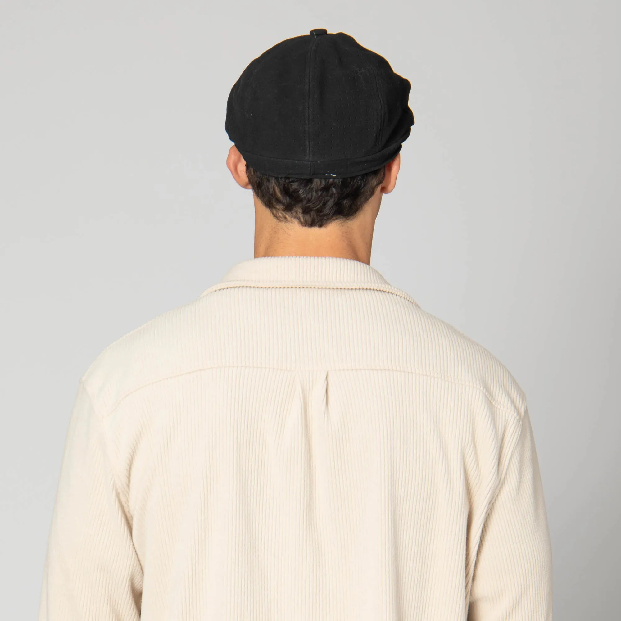 Men's Suede Newsboy Cap