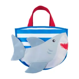 Mudpie Shark Beach Tote with Toys