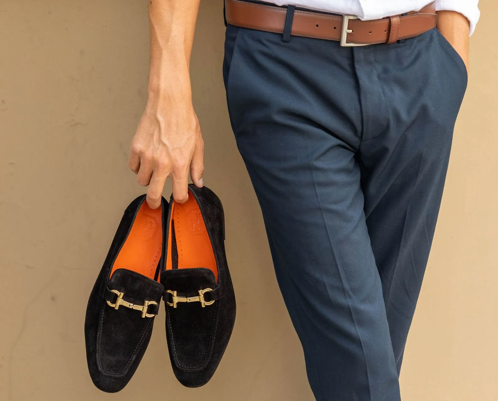 Pelle Suede Loafer Black