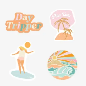 Playa Girl Sticker Pack