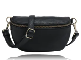 "Wana" Fanny Pack/Cross Body -Black