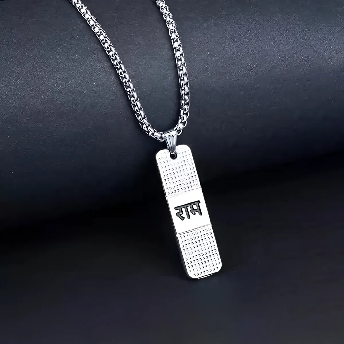 Wallet and Shree Ram Pendant with Chain Combo