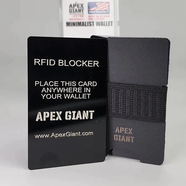 Wallet -Tactical Black - APEX GIANT